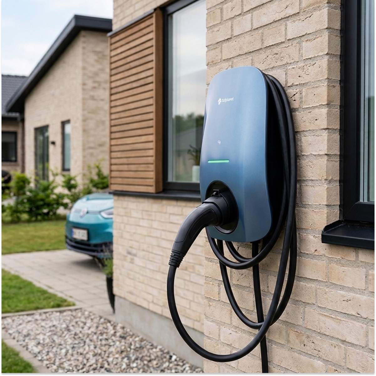 Solplanet SOL APOLLO EV Charger – med 7,5 meter kabel