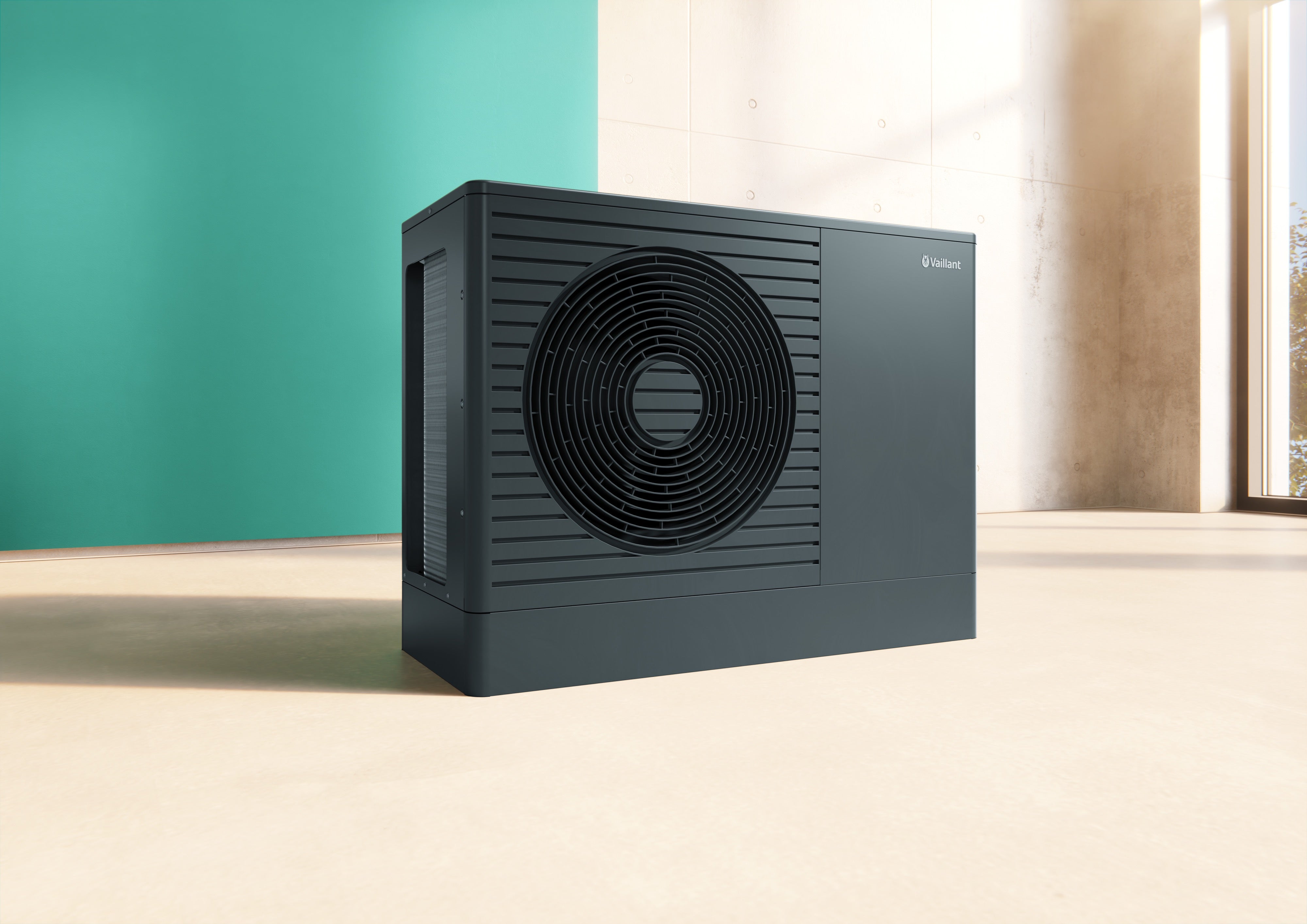 Vaillant aroTHERM pro udedel i studieopsætning