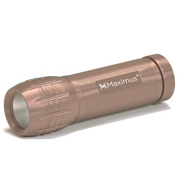 Compact 11 - Aluminiums lygte på 120 lumen i farven brun 