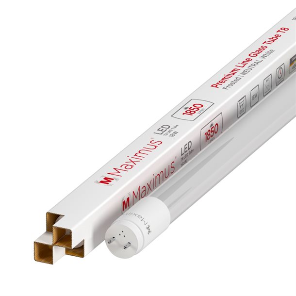 18 W T8 LED Rør på 120 cm