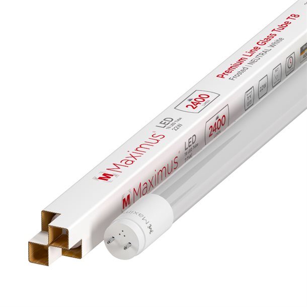 22 W T8 LED Rør på 150 cm