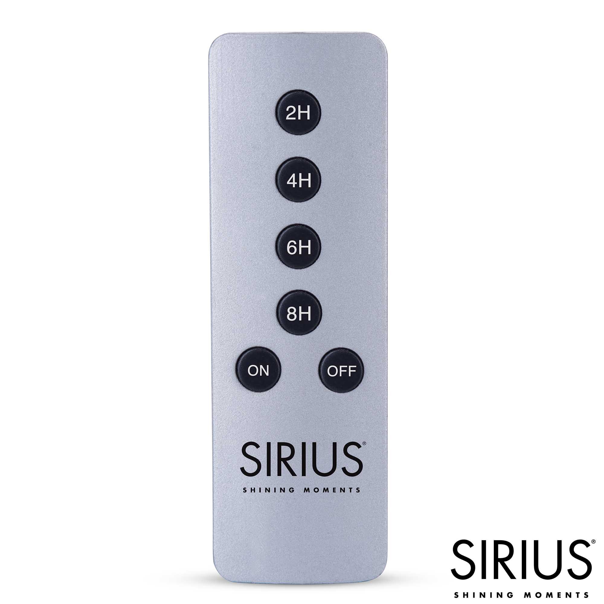 ledsager foder annoncere Sirius fjernbetjening med 2, 4, 6, eller 8 timerfunktion samt on/off  funktion