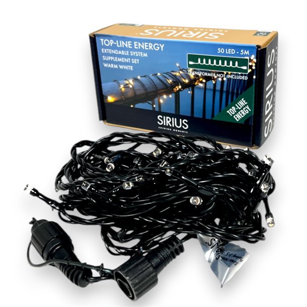 Top-Line Energy Supplement sæt, 50 LED 5 meter 50805