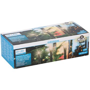 Udendørs lyskæde med 40 LED’er fra Grundig #Grun-871125206490  