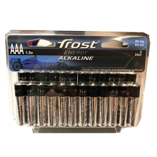 Billede af 24 stk. alkaline batterier Classic AAA 1,5 volt - Spotshop special > Batterier - Frost light - Spotshop