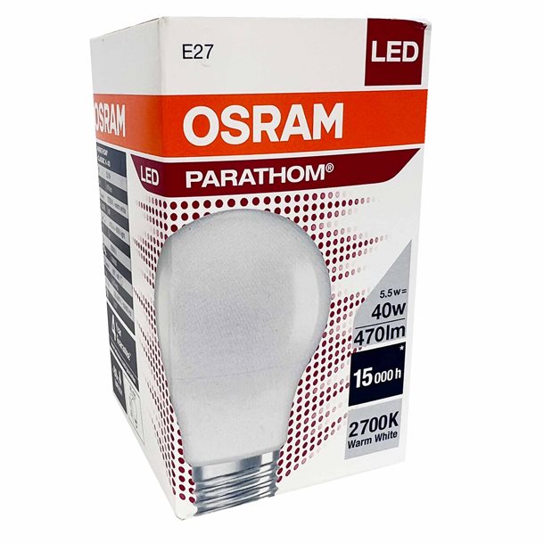 OSRAM LED-pære E27 470 lumen C11078463