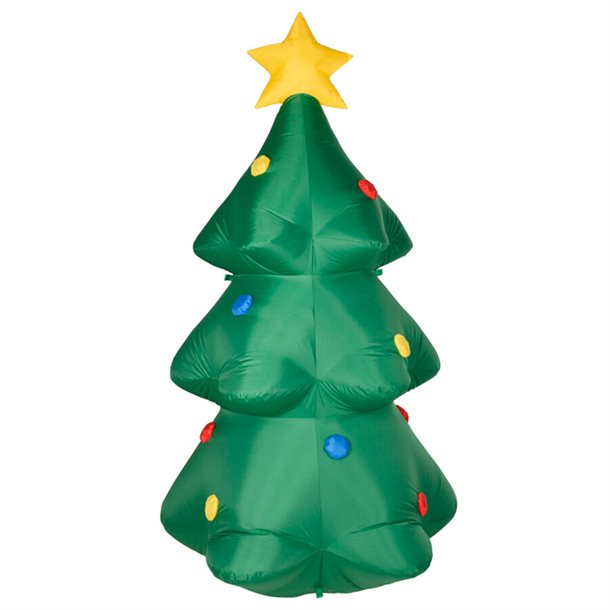 Oppustelig LED-juletræ 190 cm. - Jul og vinter > Dekorationsbelysning udendørs - SIA - Spotshop