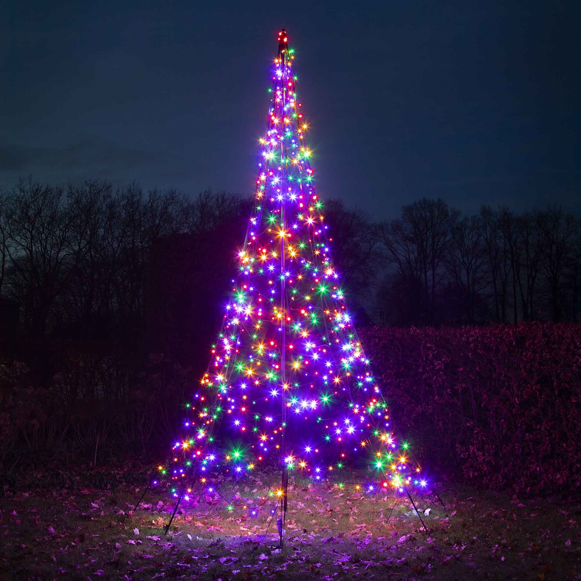 Fairybell 4 meter højt LED juletræ 640 LED'er