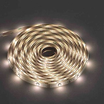 LED bånd 5m, 30LED/m transformator, 3M tape, plug and play 1 pak blister #Fro015040  