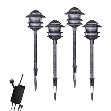   DURACELL startpakke med 4 lamper og transformator - gratis fragt. #LV553AI-DU  