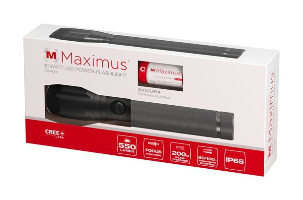Stavlygte med 10 watt Cree LED – 550 Lumen 