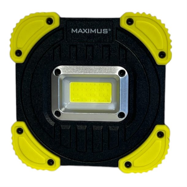 MAXIMUS Genopladelig arbejdslampe 1400 lumen med powerbank/USB M-WKL-018