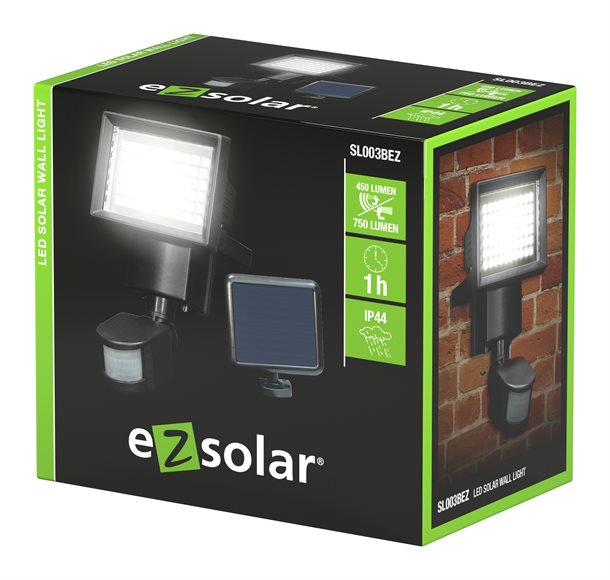 Sensorstyret solcelle spot 750 lumen 