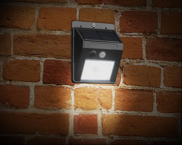 Sensorstyret solcelle spot 270 lumen 