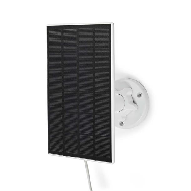Solpanel 5.3 V DC - 0.5 A A - Micro USB - Tilbehør til: WIFICBO30WT SOLCH10WT