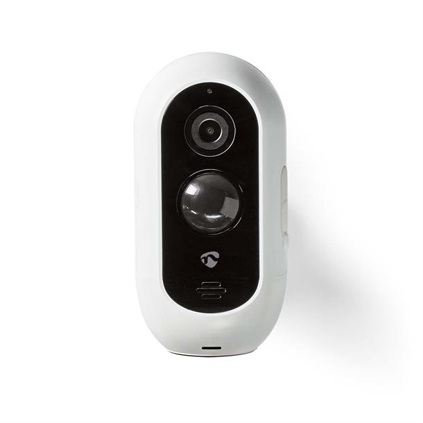 Billede af Nedis Smart udendørs IP-kamera - Wi-Fi - Full HD 1080p - IP65 - Hvid - Smart-home > Sikkerhed - Nedis - Spotshop hos SPOTSHOP.DK