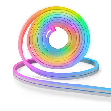Wi-Fi styret udendørs RGB LED strip med neon udseende, 5 meter
